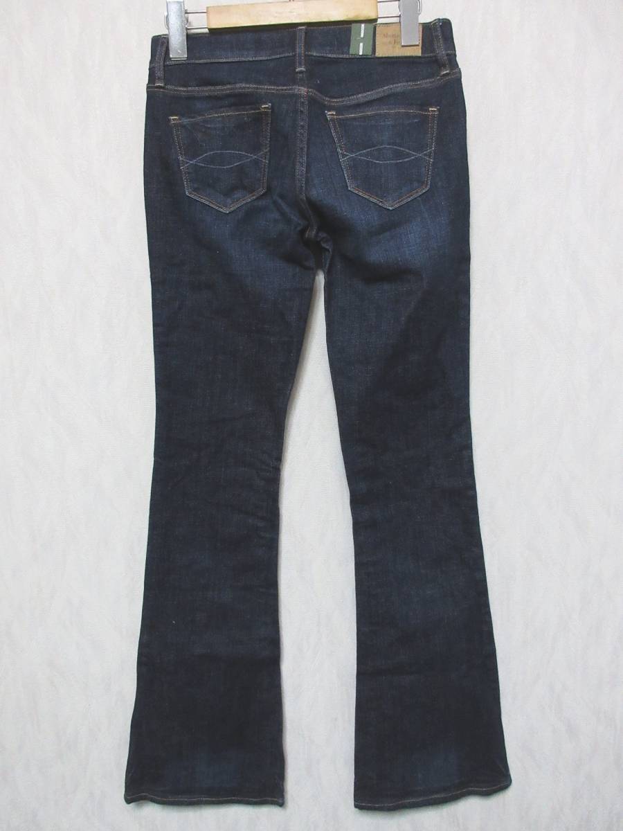 未使用品 アバクロンビー＆フィッチ Abercrombie&Fitch ブーツカット デニムパンツ ジーンズ 25 亥2717_画像3