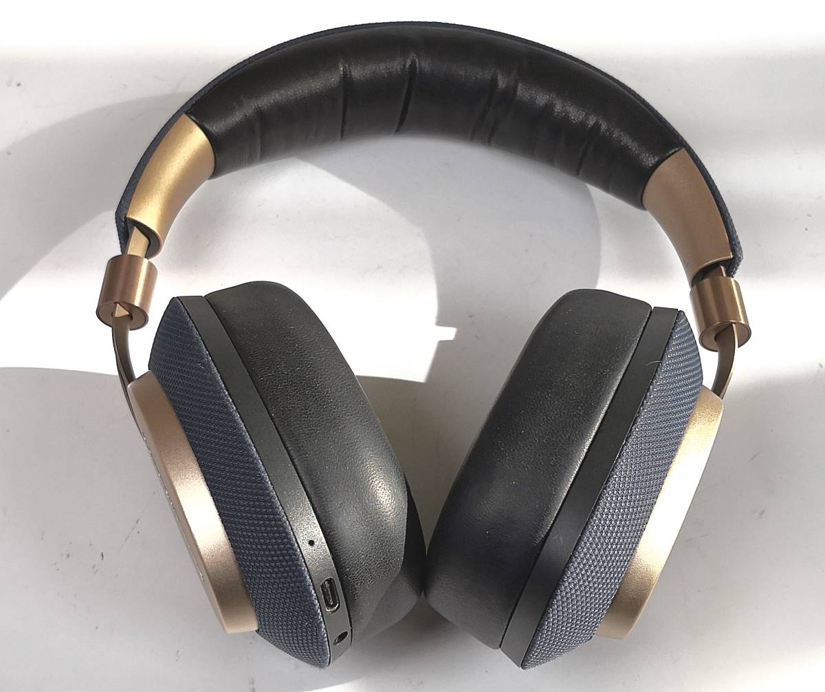 ほぼ新品 Bowers & Wilkins ソフトゴールド PX/G ワイヤレスノイズキャンセリングヘッドホン Bluetooth/aptX HD/AAC対応 _画像7