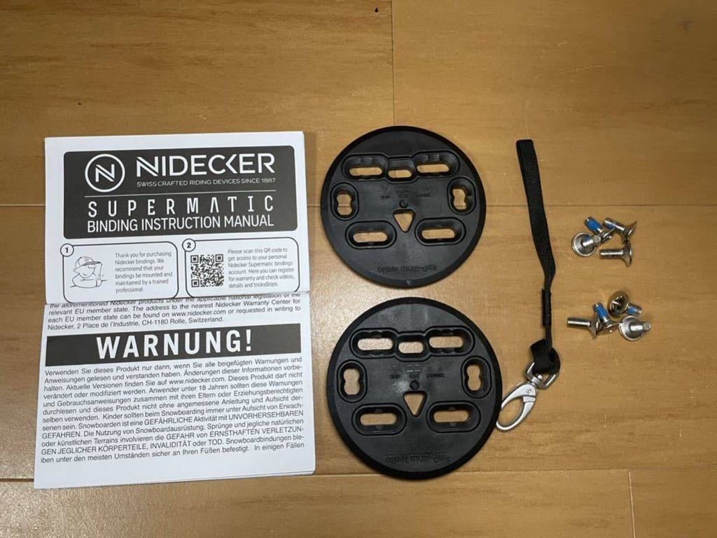 超新作】 保証付 ナイデッカー SUPERMATIC Lサイズ nidecker 信頼