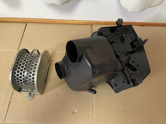 ヒート GS400 GS425 エアクリ プラスチック 程度良好! スズキ純正