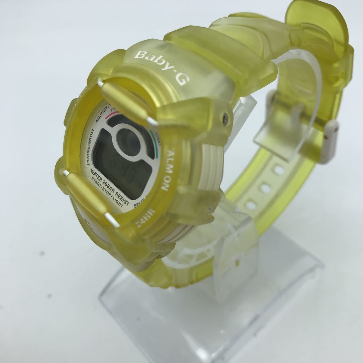  Casio CASIO Baby-G Reef leaf BGR-200 quarts wristwatch operation goods digital 