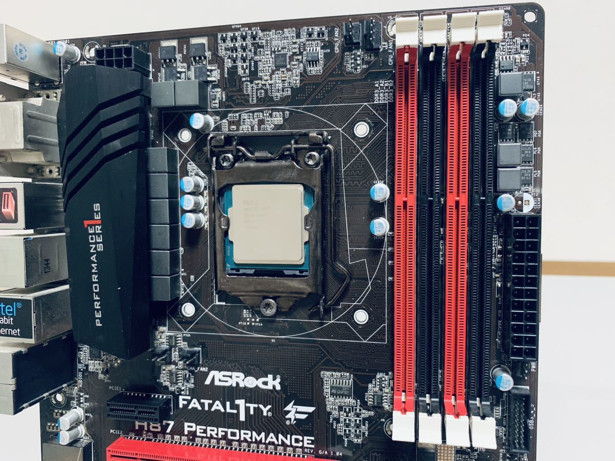 i7 4770 + ASRock H87 Performance + メモリ12