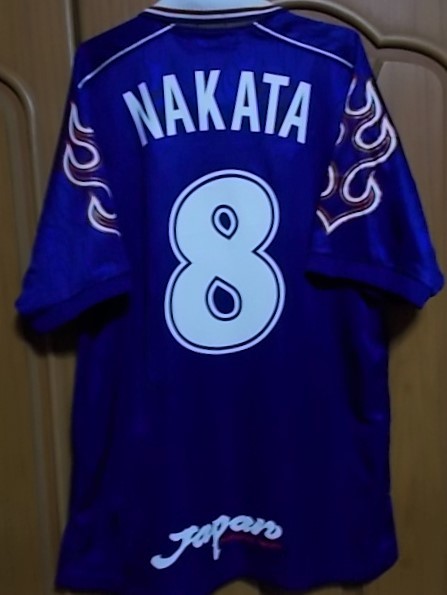 新品/タグ付き】1998年 ベルマーレ平塚 ♯7 中田英寿 【L相当