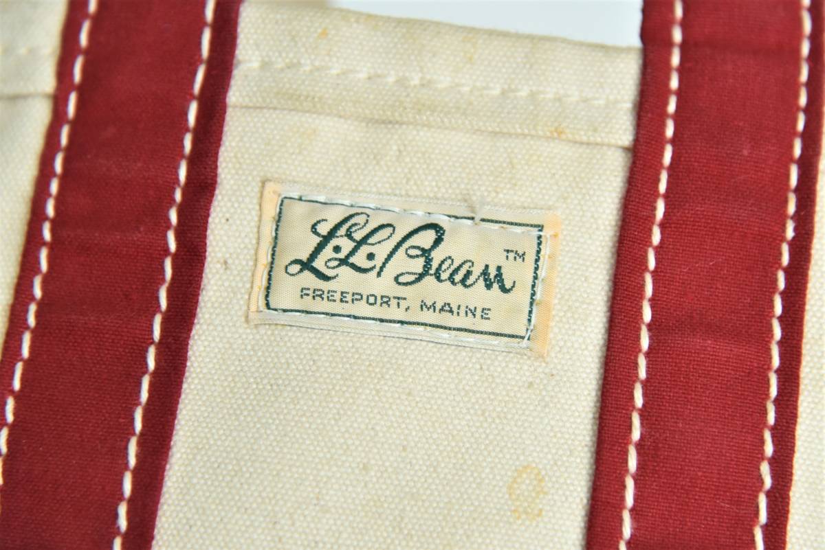 スペシャル! 筆記体タグ! 状態◎ 70s USA製 L.L.Bean 24オンス ボートアンドトート ミニ トートバッグ ヴィンテージ バキバキ アウトドア_画像8