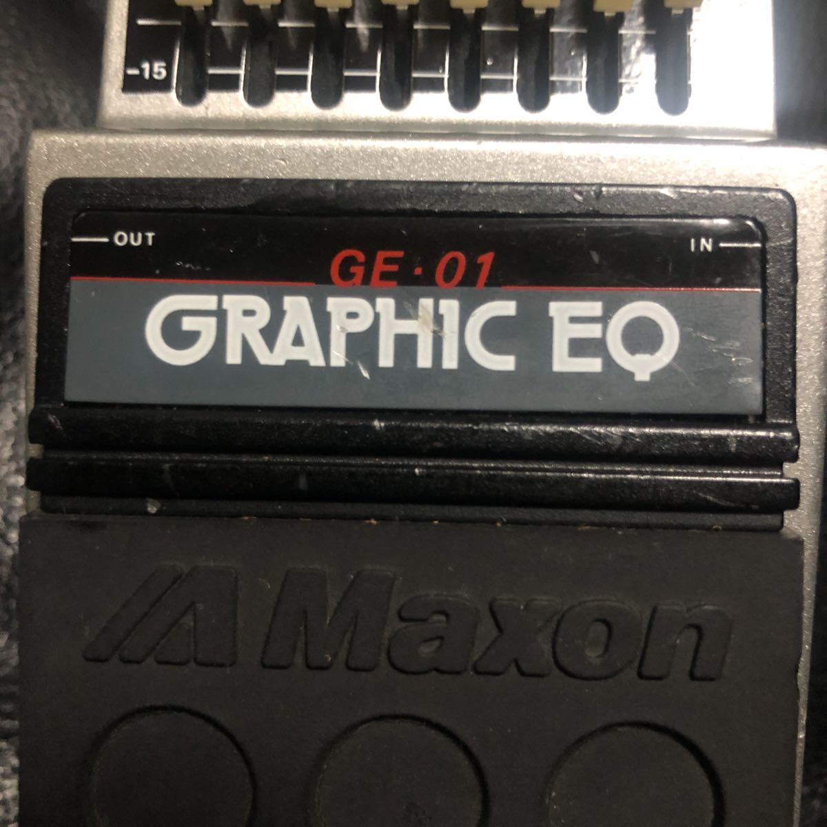 Maxon GE-01 グラフィックイコライザー Yahoo!オークション - Maxon グラフィックイコライザー GE-01