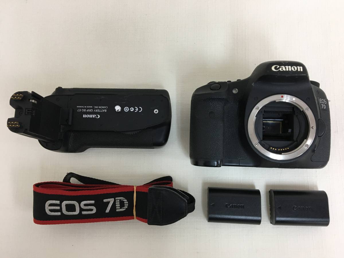 キャノン　EOS7D　バッテリーグリップ付　美品 デジタルカメラ 【期間限定！最安値挑戦】