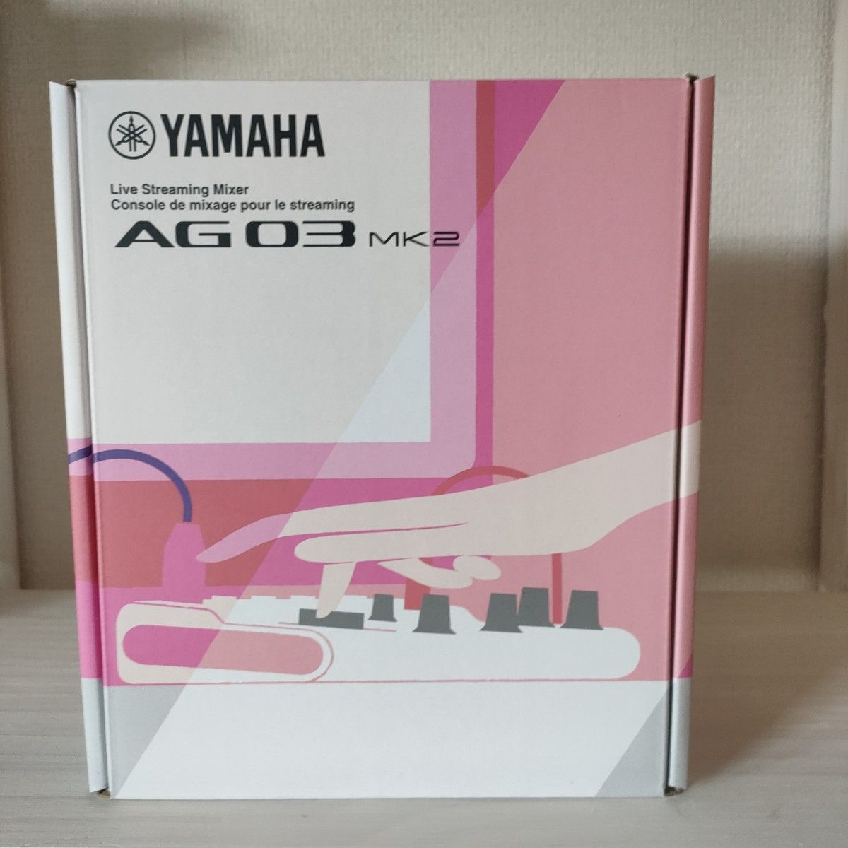 YAMAHA AG03MK2 W ヤマハ ライブストリーミングミキサー