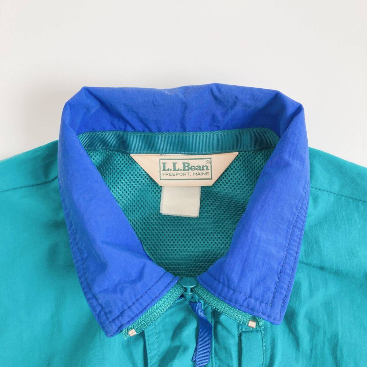 新品入荷 80's OLD L.L.Bean baggys jacket emerald green エルエル