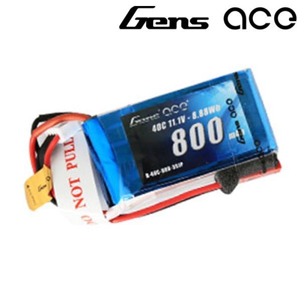 Gens Ace производства 11.1V 800mAh 40C 3S высокая эффективность аккумулятор DTS 200 соответствует (ga-b-40c-800-3s1p-jst) DEVO7 DEVO10 Propo 