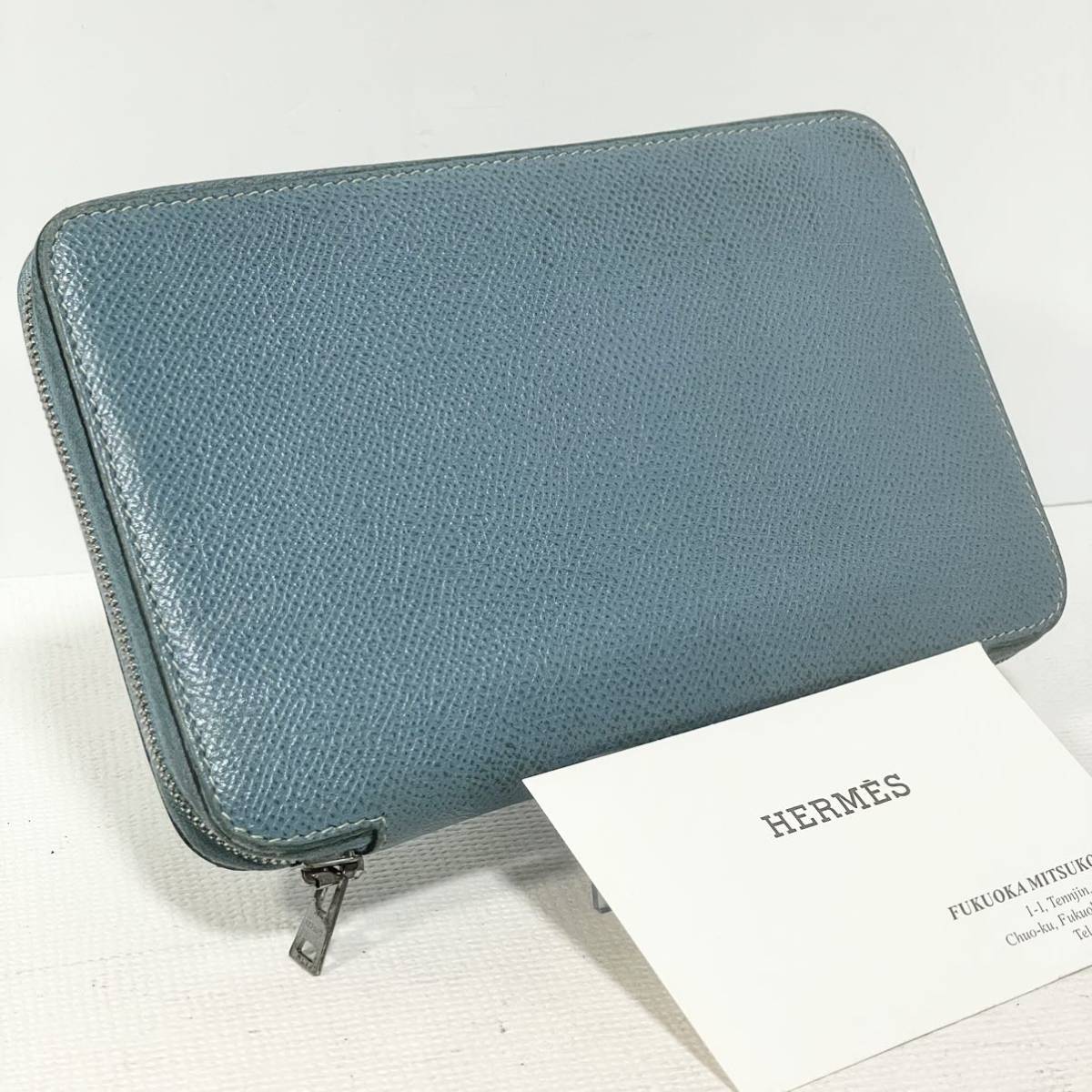 HERMES エルメス アジェンダジップ ラウンドファスナー 手帳カバー