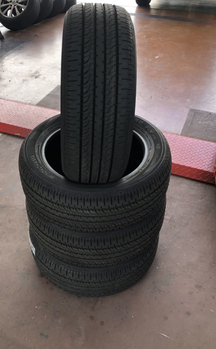 新車外しYOKOHAMA GEOLANDAR SUV GO55 225/55R18 98H GO55E(ヨコハマ