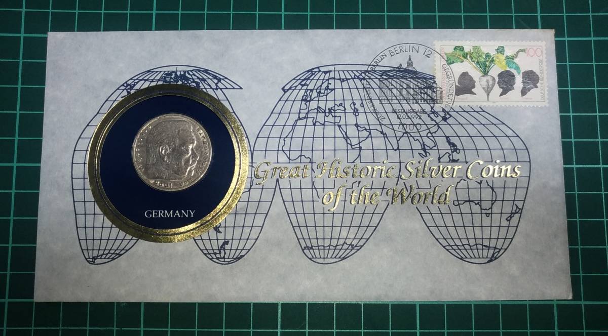 ヤフオク! - 【1円スタート】ドイツ ワイマール共和国 5マルク銀貨 フ...