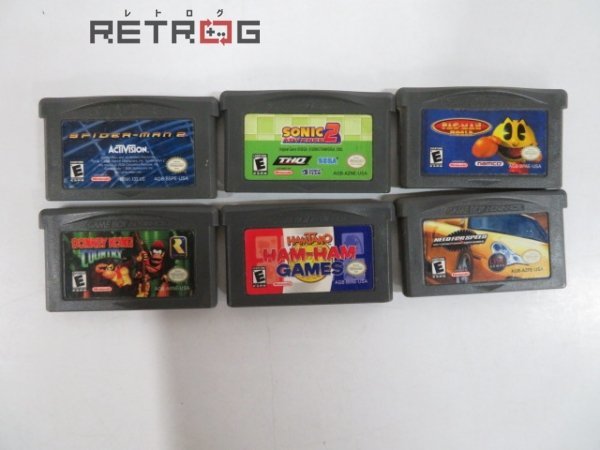 ヤフオク! - 海外版ゲームボーイアドバンスソフトセット ゲームボーイ