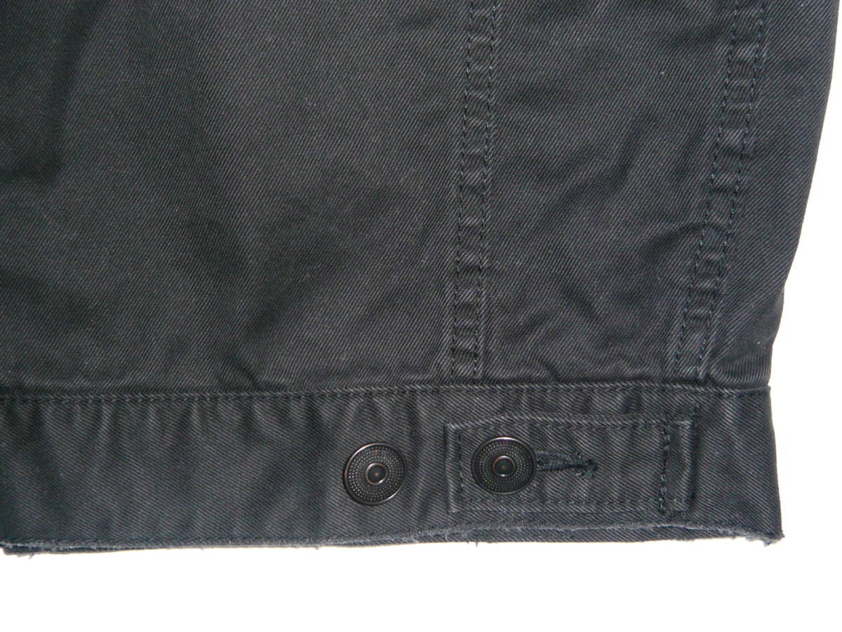 メンズメルローズ 長袖 ブラック デニムジャケット サイズ3 中古品 綿100％ MEN'S MELROSEの画像8