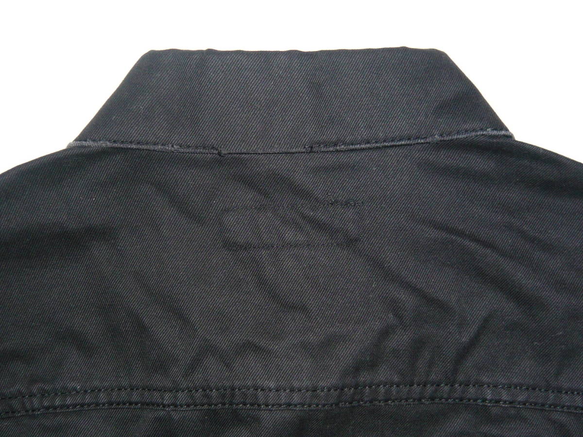 メンズメルローズ 長袖 ブラック デニムジャケット サイズ3 中古品 綿100％ MEN'S MELROSEの画像4