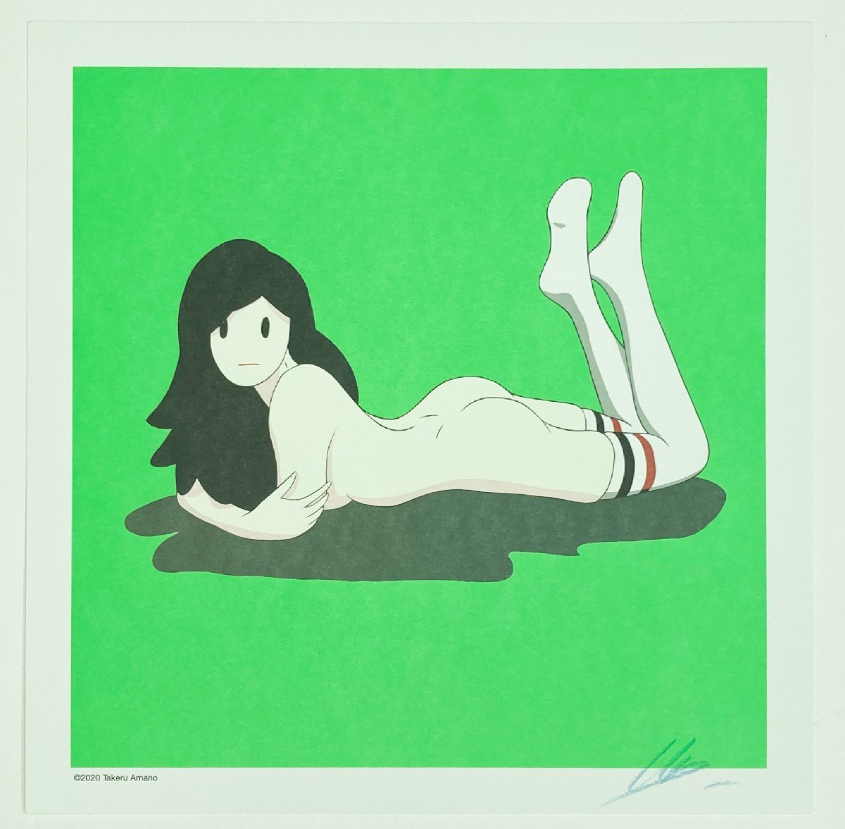 Yahoo!オークション - 天野タケル 直筆サイン入 NEON GREEN Venus...