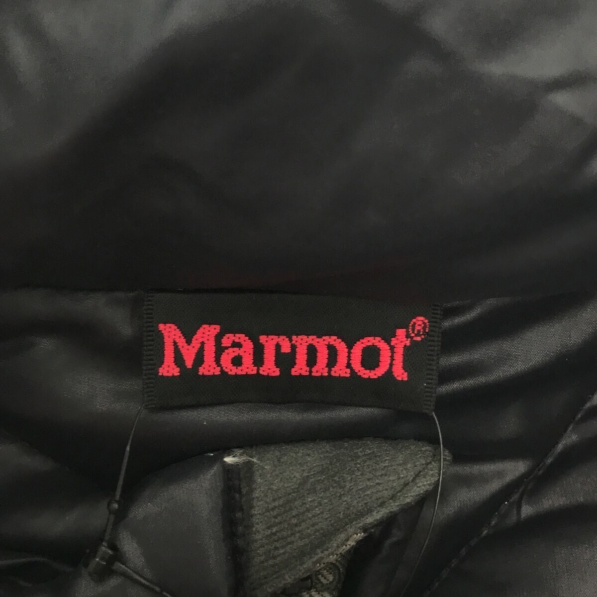 MARMOT マーモット MJD-8140S 900FILL キルティングダウンジャケット Lサイズ ロゴ刺繍 フルZIPUP ダウンコート アウター ブルゾン_画像5
