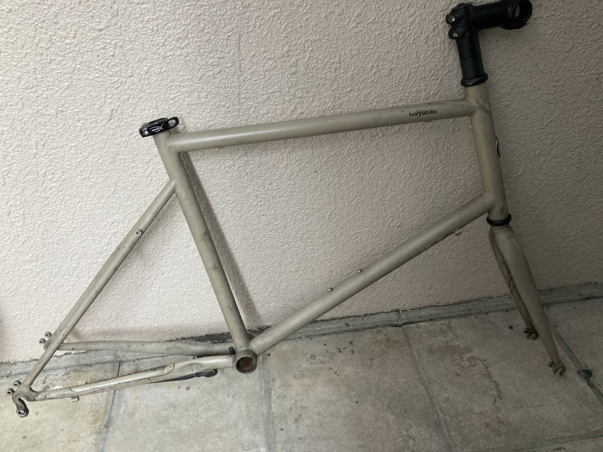 本命ギフト 要整備 レストア用 tokyobike 20インチ フレームセット 傷色あせシール跡あり ミニベロ 小径車 451 その他 本命ギフト 要整備 レストア用 tokyobike 20インチ フレームセット 傷色あせシール跡あり ミニベロ 小径車 451 その他