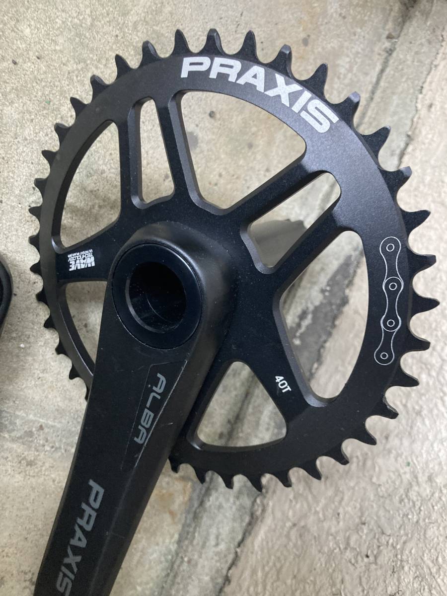 組み付けのみ未使用 プラクシスワークス ALBA 40T ナローワイド 組み付けのみ未使用 プラクシスワークス ALBA 40T ナローワイド