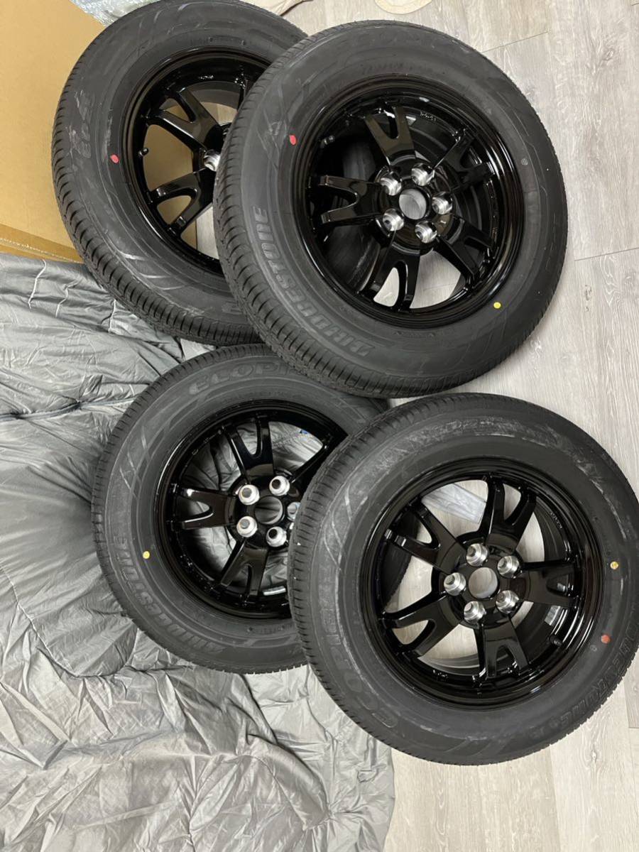 即納限定品 ヤフオク! - 1本 21年 バリ溝 日産 ルークス 純正ホイール