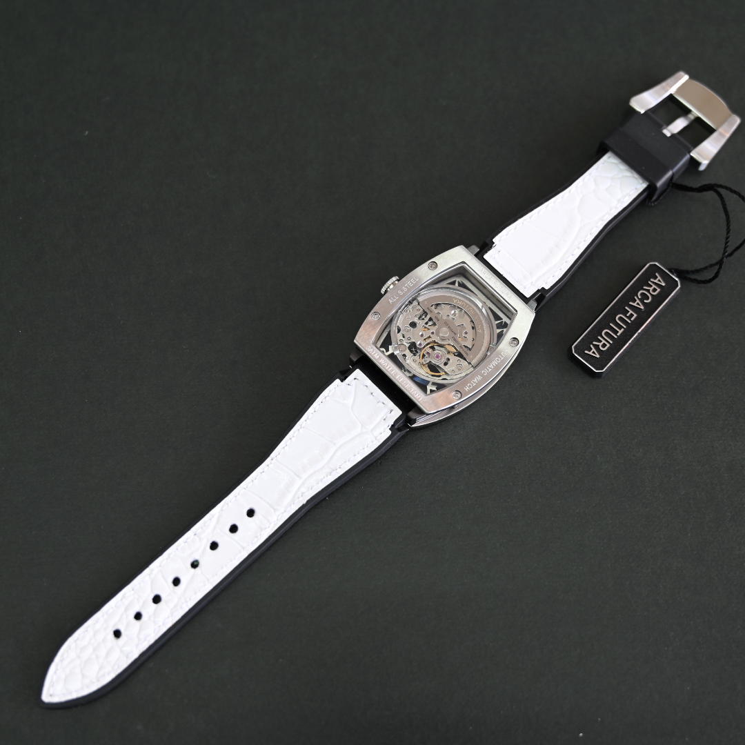 最終出品★完全新品 即決で正規保証付 アルカフトゥーラ ARCA FUTURA 機械式時計 自動巻 メンズ腕時計 978CWH メンズ腕時計 ミヨタ 8N24_画像3