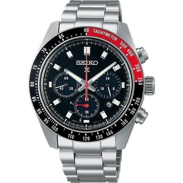 大特価 新品 セイコー正規保証付 SEIKO プロスペックス PROSPEX SBDL099 スピードタイマー ソーラークロノグラフ メンズ腕時計 黒コーク