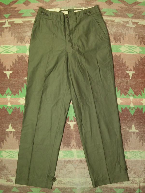 デッドストック 【US ARMY】 40s FIELD TROUSERS M43 / 40年代