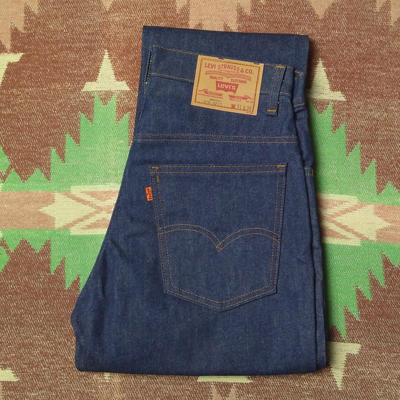 お気に入り】 80s 519-0217】 【Levi's デッドストック Denim 90s70s