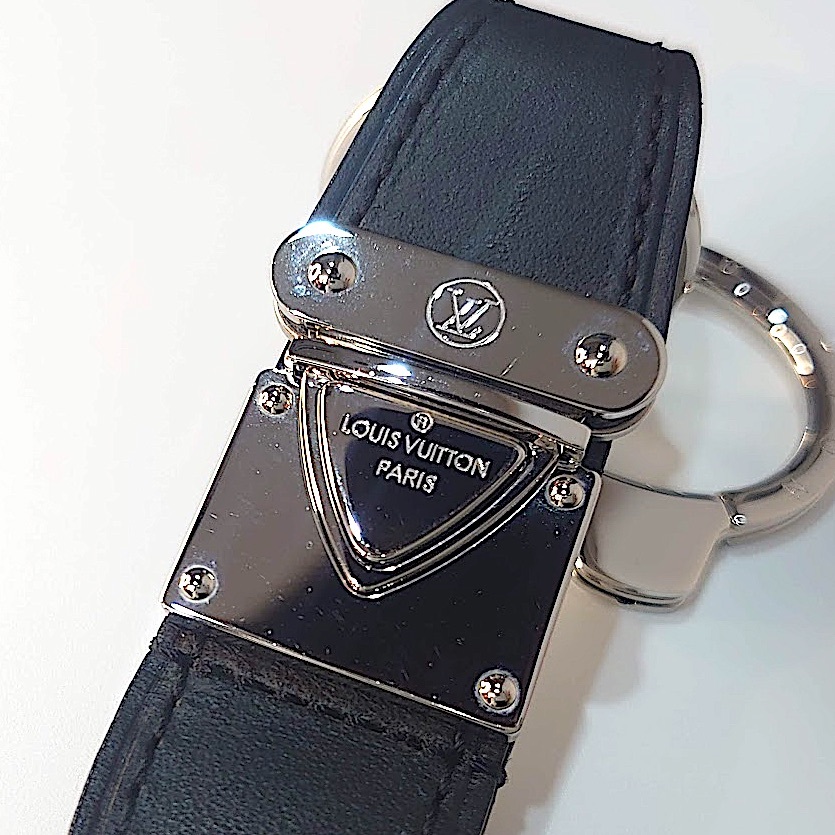 [ beautiful goods ]LOUIS VUITTON Louis Vuitton LV key holder key ring porutokrevareM85034 black black free shipping 