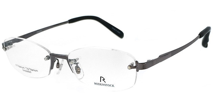新品 日本製 ローデンストック 眼鏡 メガネ RODENSTOCK R2208 C 53mm βチタン ツーポイント フレーム