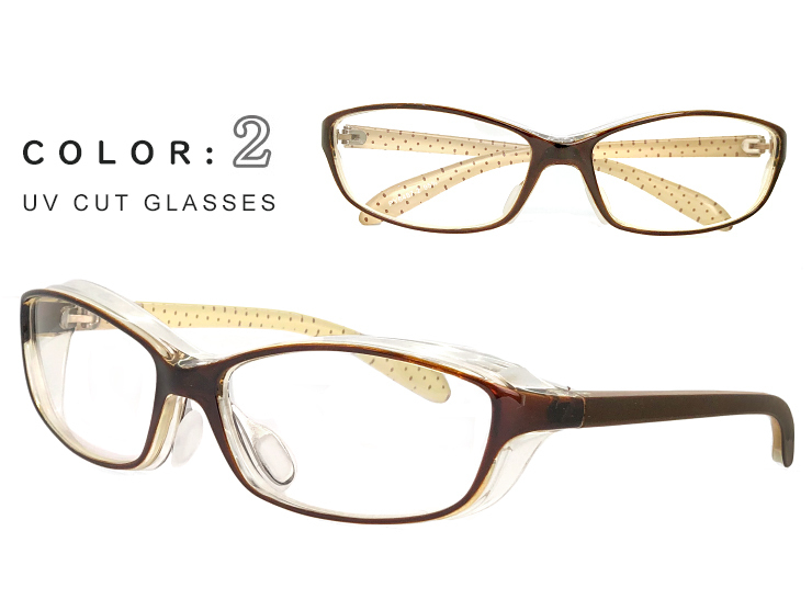  новый товар пыльца очки модные очки без линз py6487-2 Brown мужчина S размер / женщина S ~ M размер 