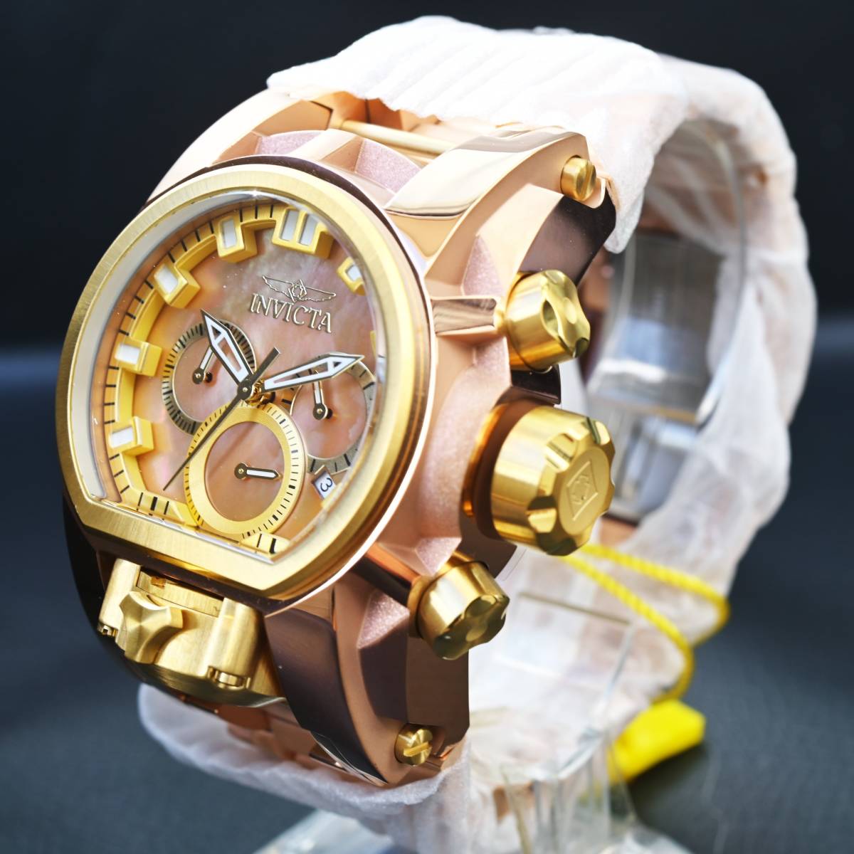 INVICTA インビクタ『Bolt Zeus Mugnum 39548』★2つのムーブメント搭載★電池式★200ｍ防水★日本製Mvt★_画像2