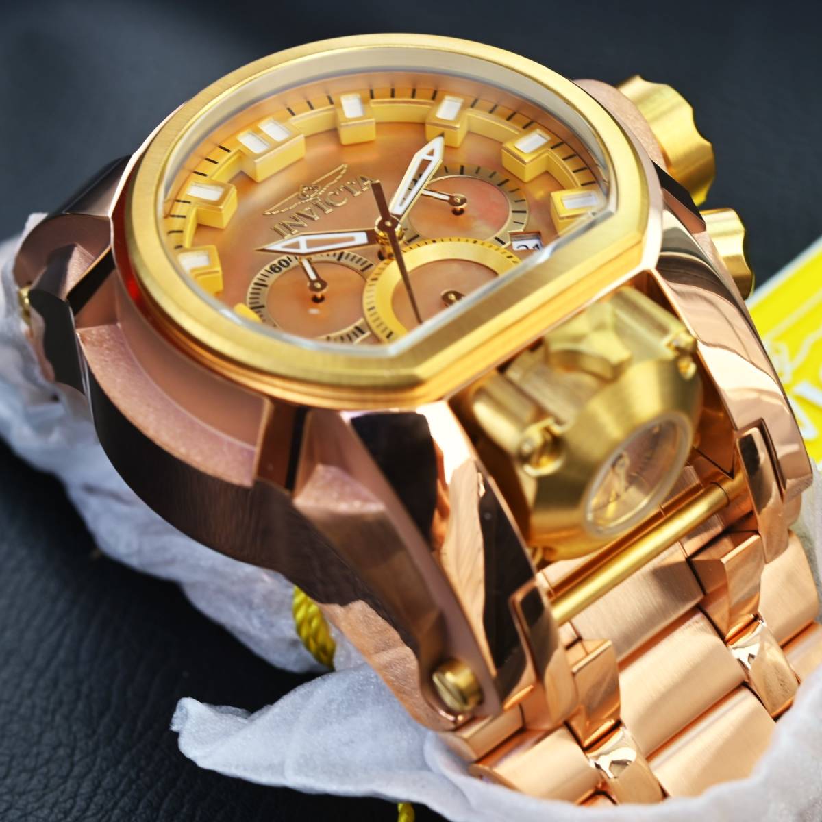 INVICTA インビクタ『Bolt Zeus Mugnum 39548』★2つのムーブメント搭載★電池式★200ｍ防水★日本製Mvt★_画像4