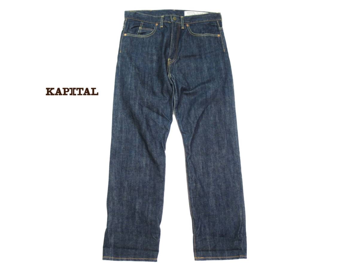 ☆超目玉】 キャピタル KAPITAL デニムパンツ 34 男性用