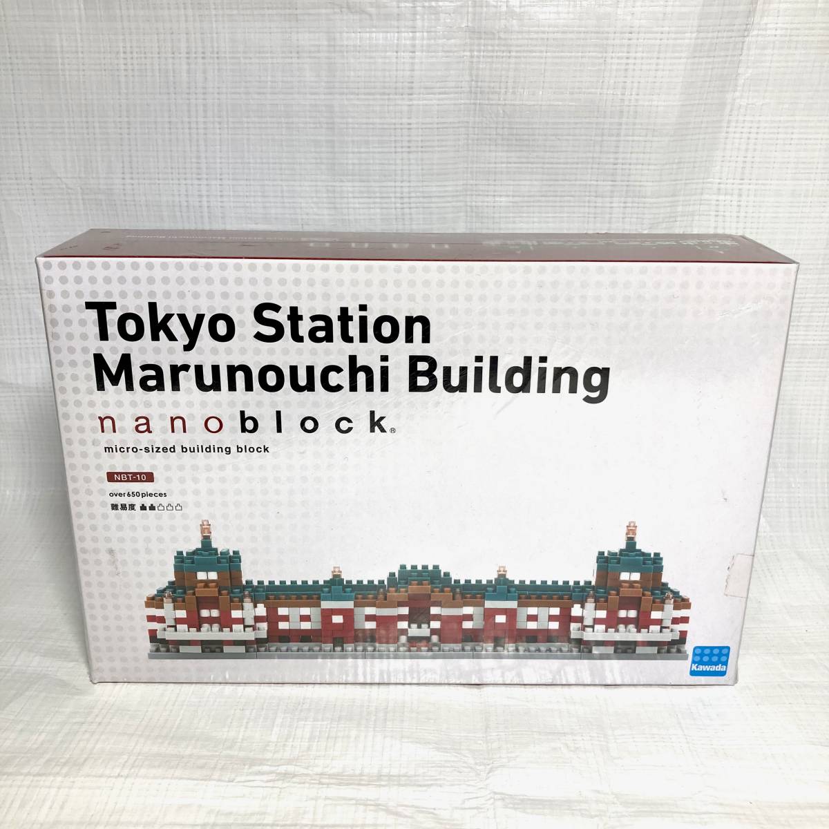ナノブロック 東京駅ステーション丸の内ステーションビルディング 100