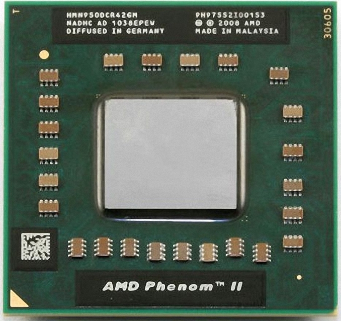 AMD Phenom II N950 2100MHz 1800MHz 35W Socket S1G4_画像1