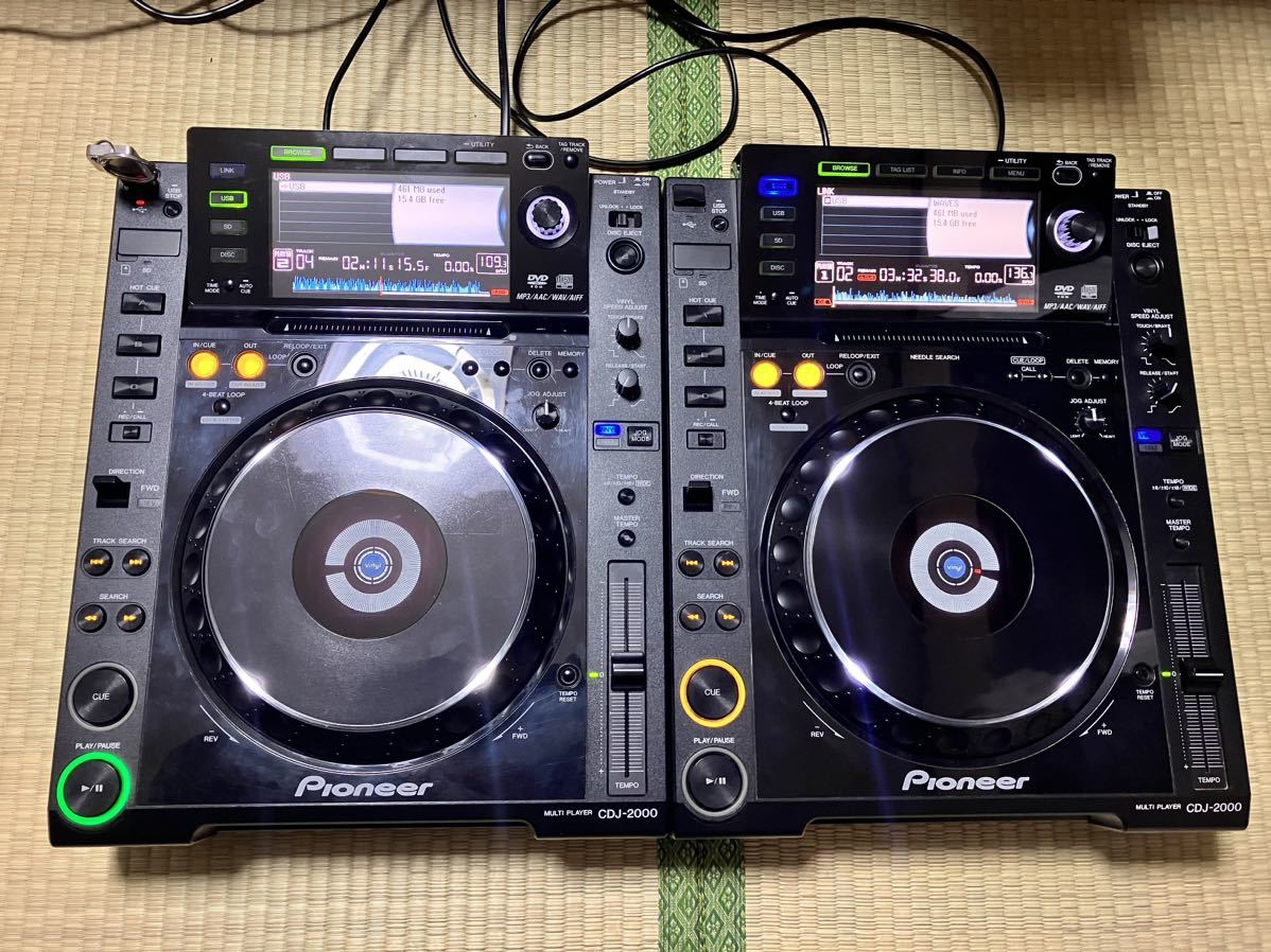 Yahoo!オークション - Pioneer CDJ-2000 2台セット パイオニア