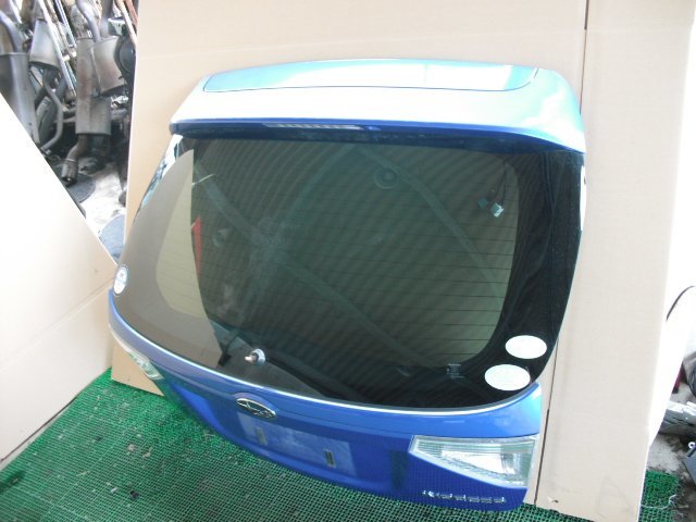 [B127]GH2,EL15, Subaru, Impreza,02C, back door, rear gate, rear glass,M31Q8,o^, gome private person business office stop shipping un- possible ( search GH3 GH7 GH8,WRX STI