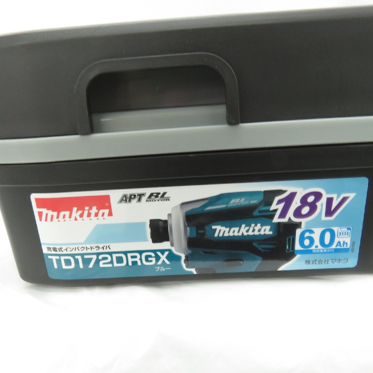 未使用品】makita マキタ 充電式インパクトドライバ TD172DRGX ブルー