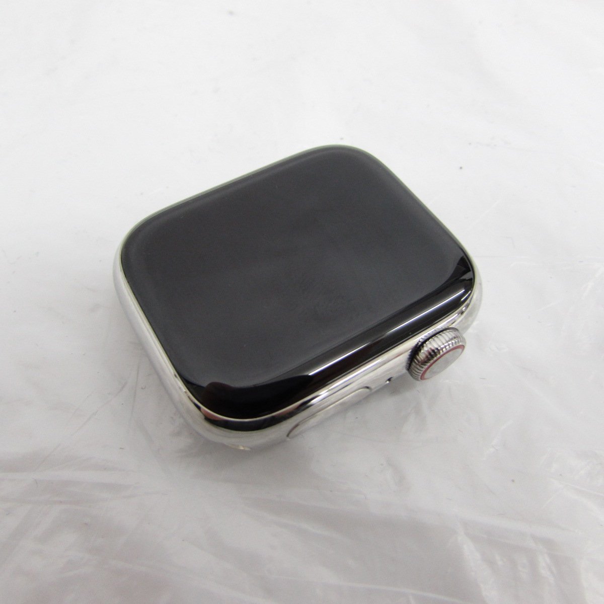 【美品】Apple Watch アップルウォッチ Series8 41mm MNLU3J/A GPS+Cellular シルバーステンレス/インクレザーリンク 11170366 1222 2