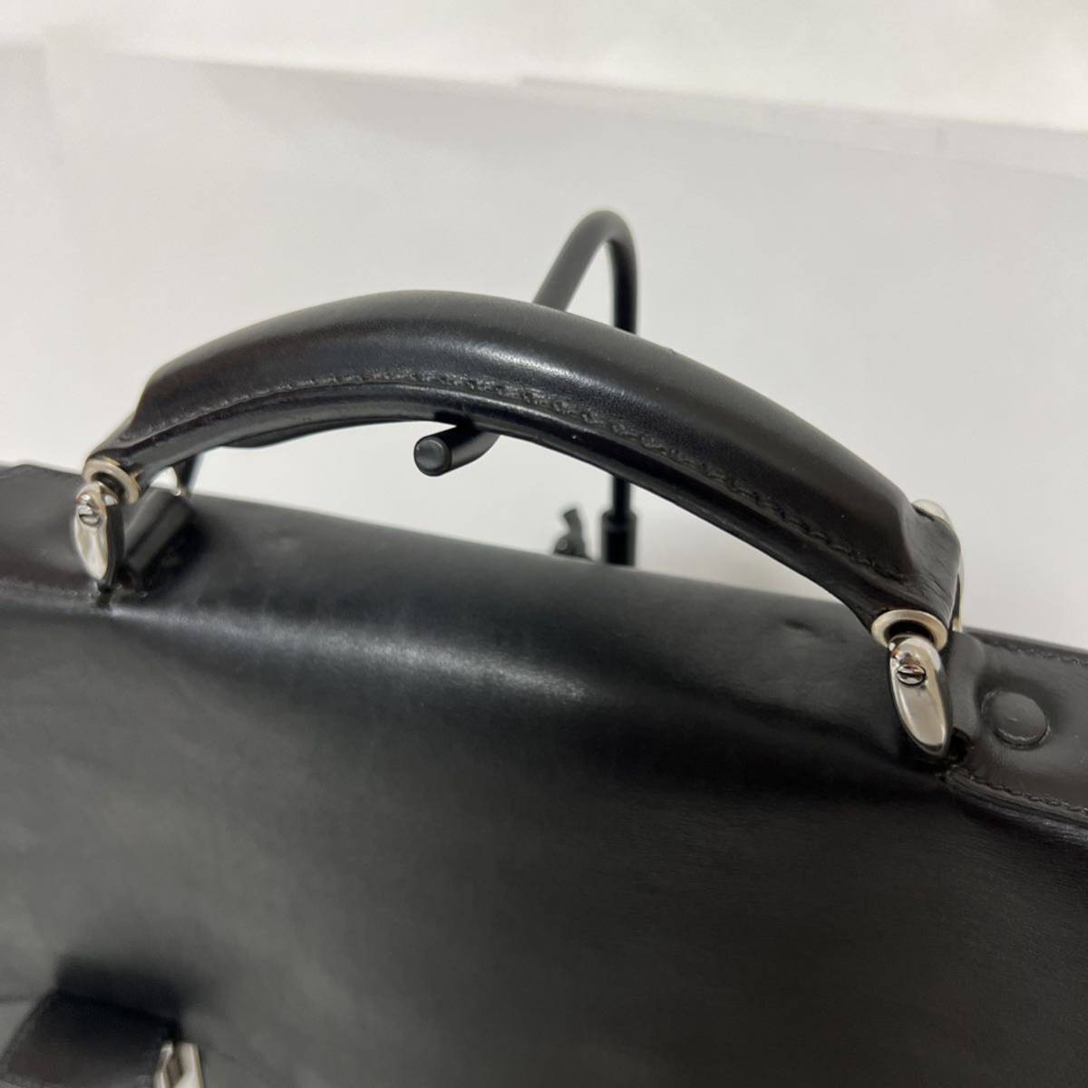 FENDI フェンディ レザー ブリーフケース ビジネスバッグ ヴィンテージ