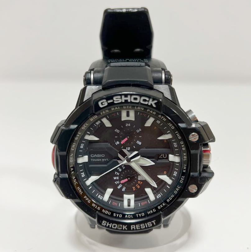 CASIO G-SHOCK カシオ ジーショック GW-A1000 スカイコックピット 電波ソーラー ブラック 中古_画像1