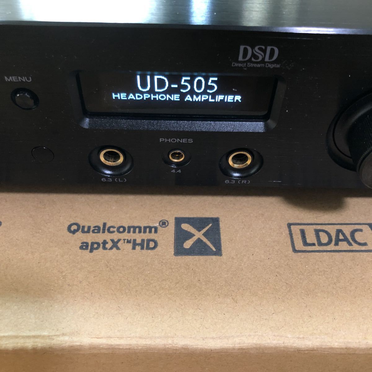美品 TEAC UD-505 USB DAC BLACK 付属品全て完備 動作品 ヘッドホン