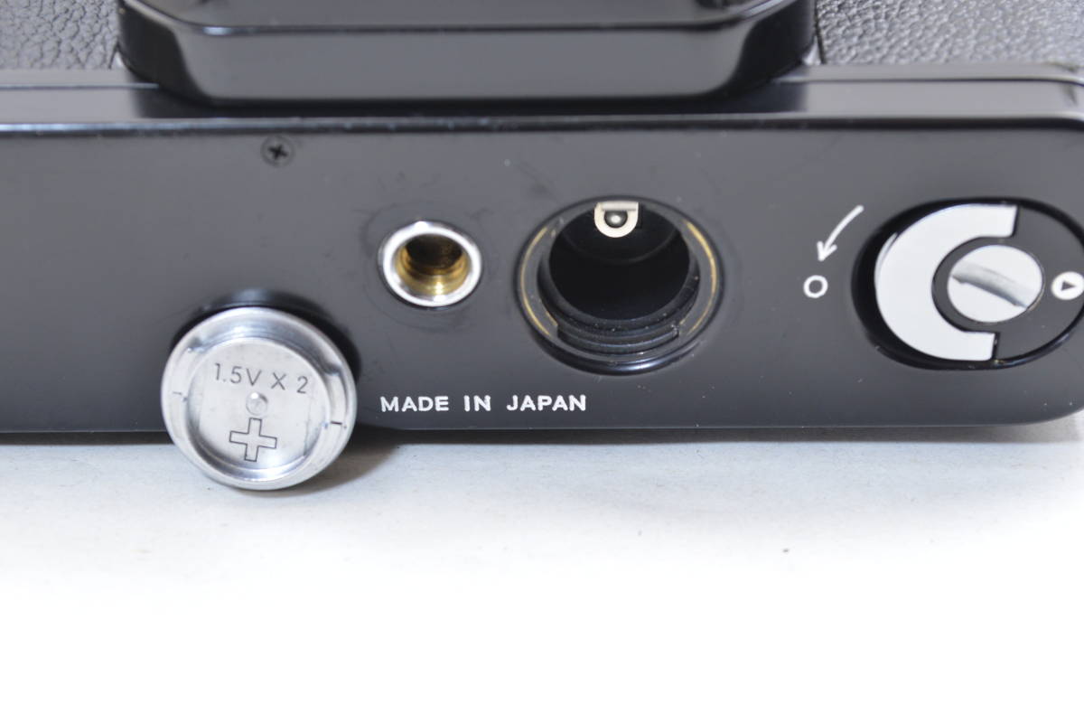 ecoま】ニコン NIKON F2 アイレベル(DE-1) ブラック 動作品 フィルム