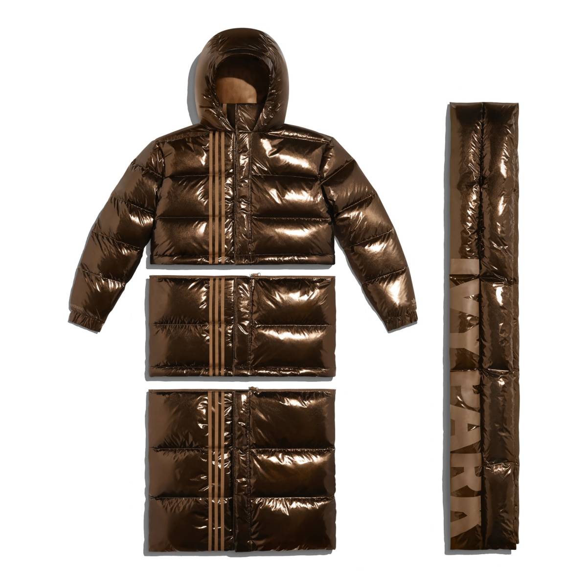 Yahoo!オークション - adidas Ivy Park Metallic Puffer Jacket Yahoo!オークション - adidas Ivy Park Metallic Puffer Jacket