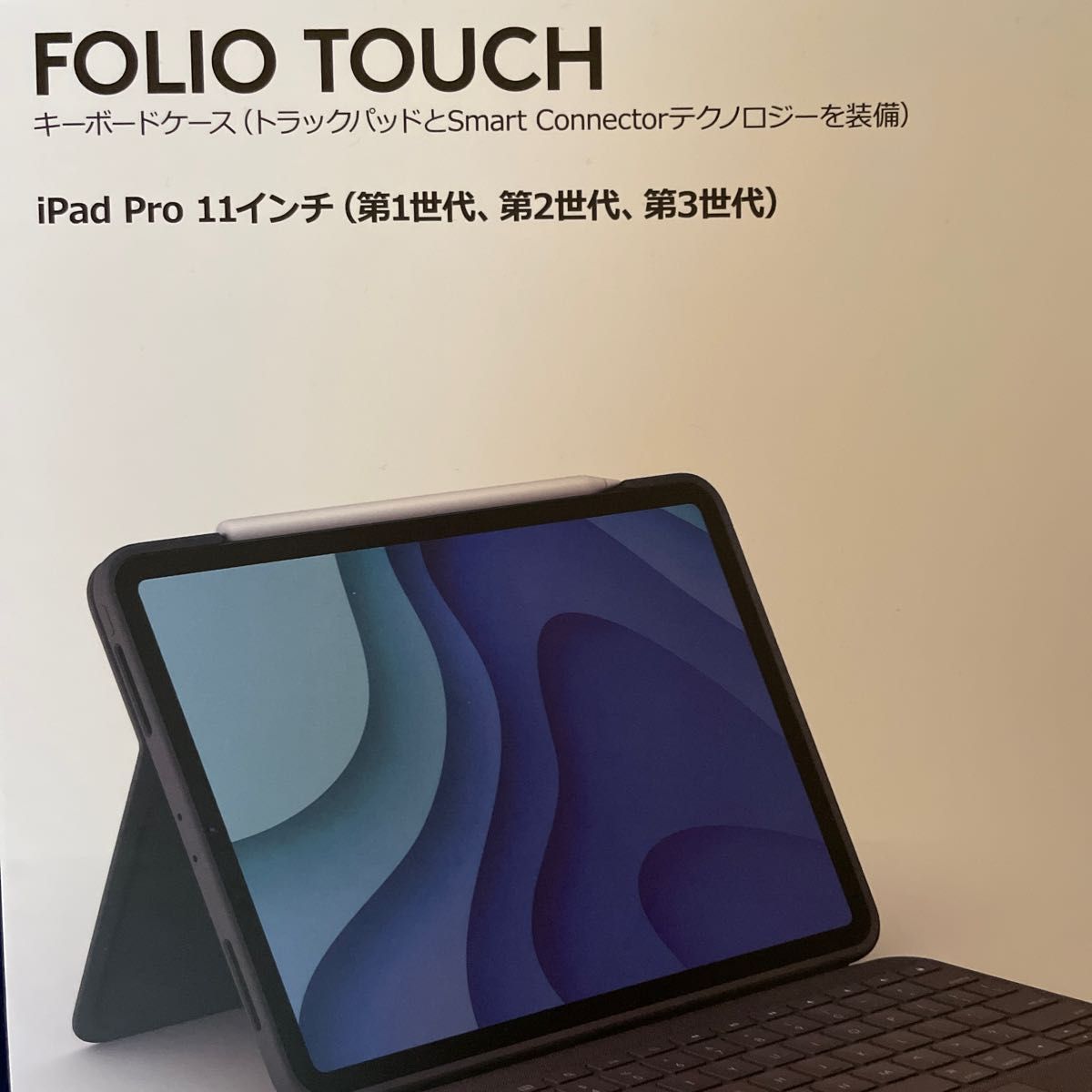 ロジクール FOLIO TOUCH for iPad Pro 11-inch iK1175BKA (グレー