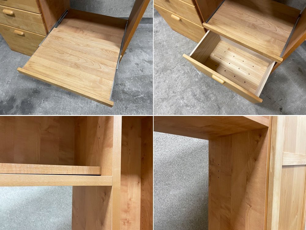 〓 モモナチュラル momo natural ヴィボ VIBO キッチンボード KD BOARD 1200 カップボード_画像8