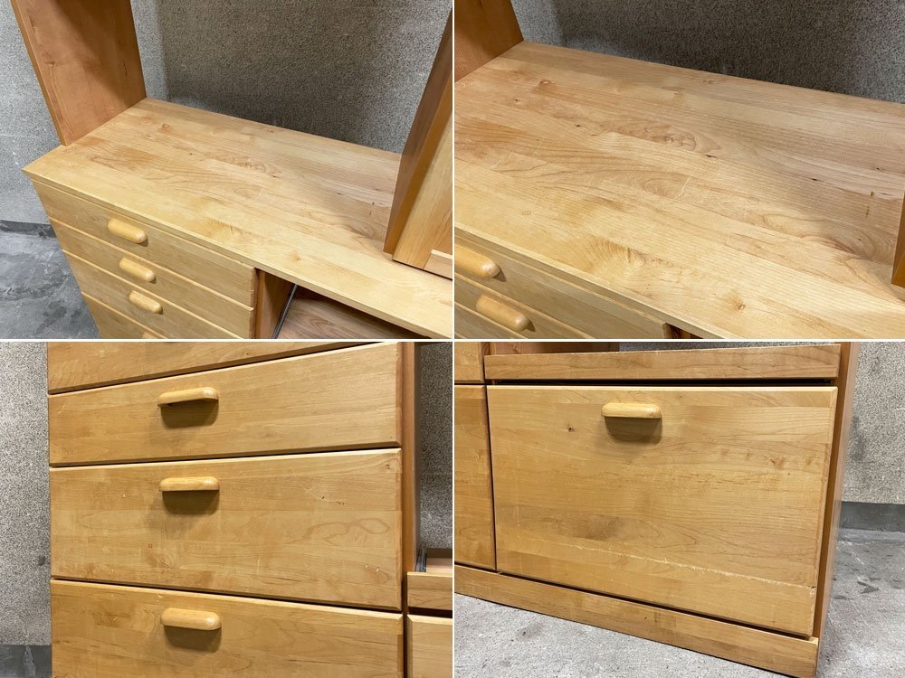 〓 モモナチュラル momo natural ヴィボ VIBO キッチンボード KD BOARD 1200 カップボード_画像9