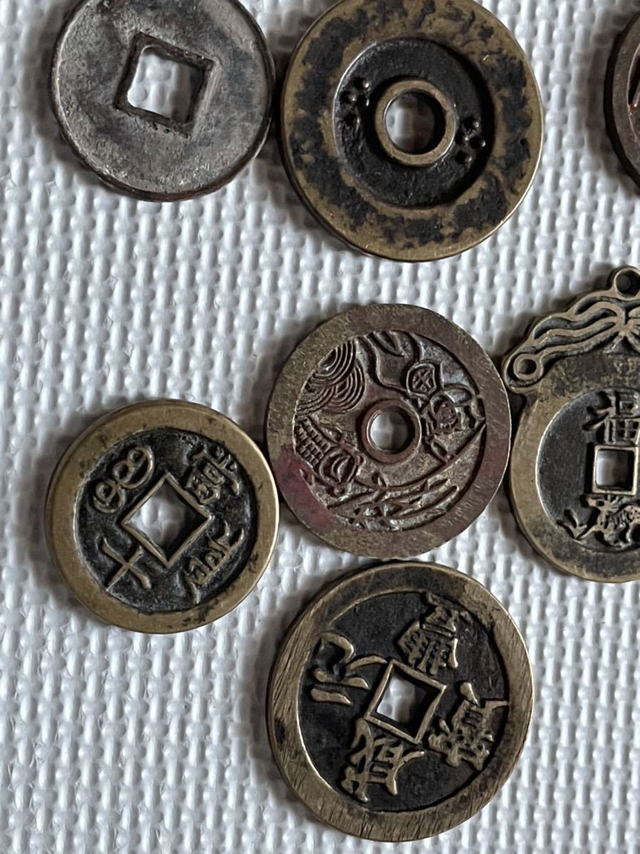 古銭 光緒元寳 咸豊通宝 絵銭 渡来銭 中国古銭 まとめ 大型古銭 銀貨