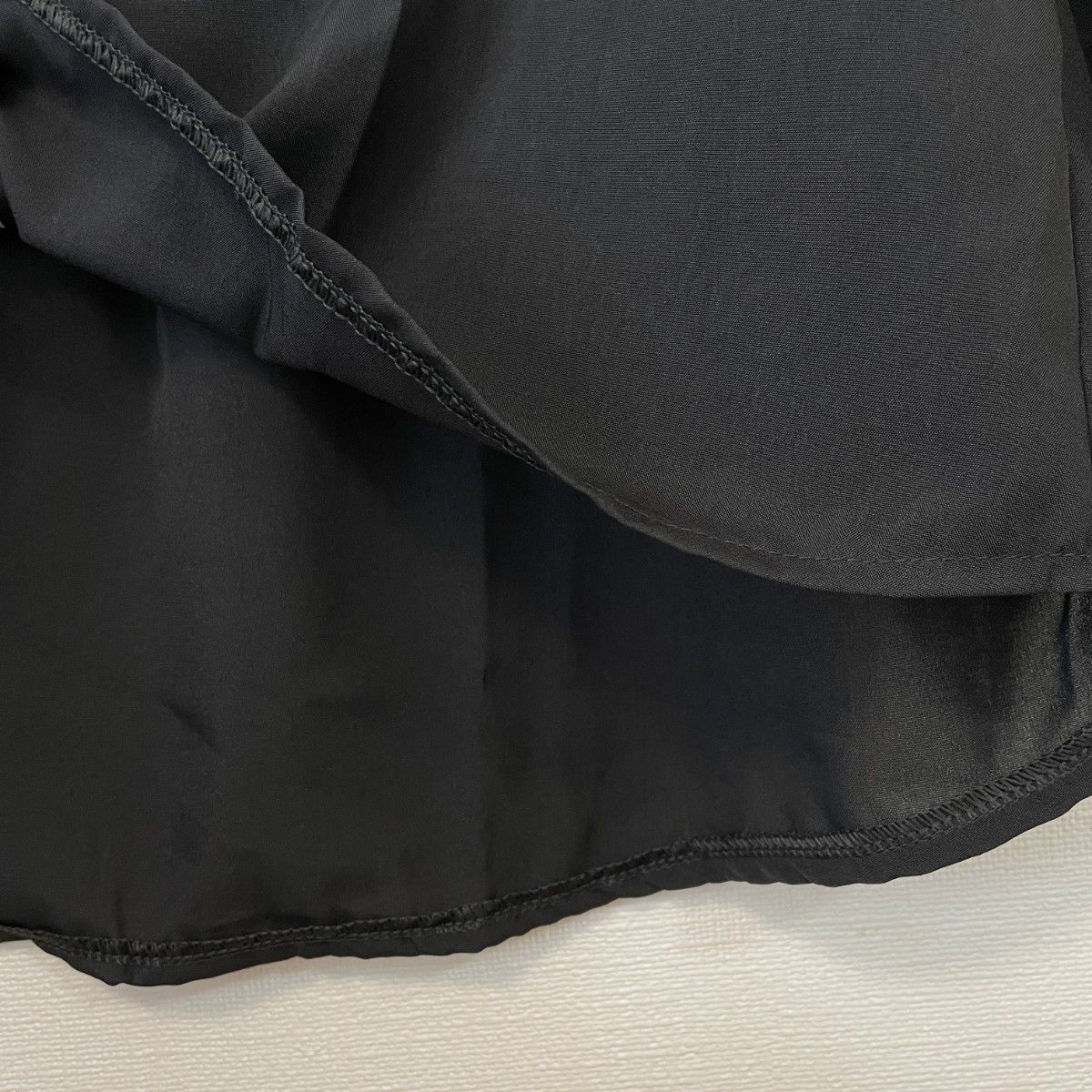 【SALE・新品】アシンメトリー 幾何学模様 XL 韓国ファッション ブラック オルチャン